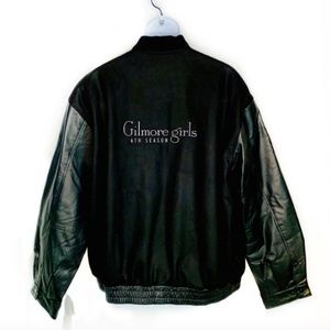 GILMORE GIRLS Cast & Crew Gift Varsity Jacket Lthr